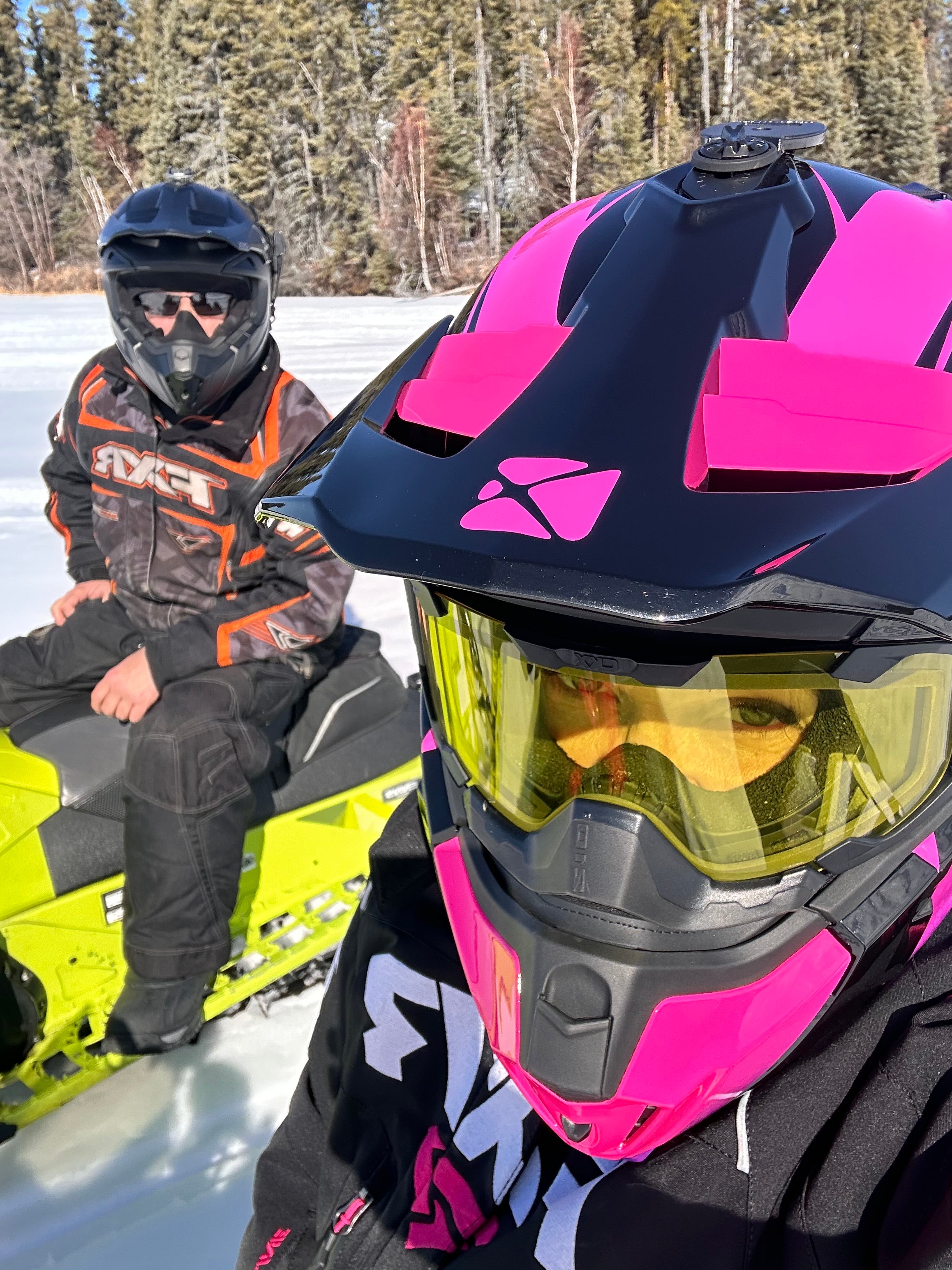 Snowmobiling the Wild North