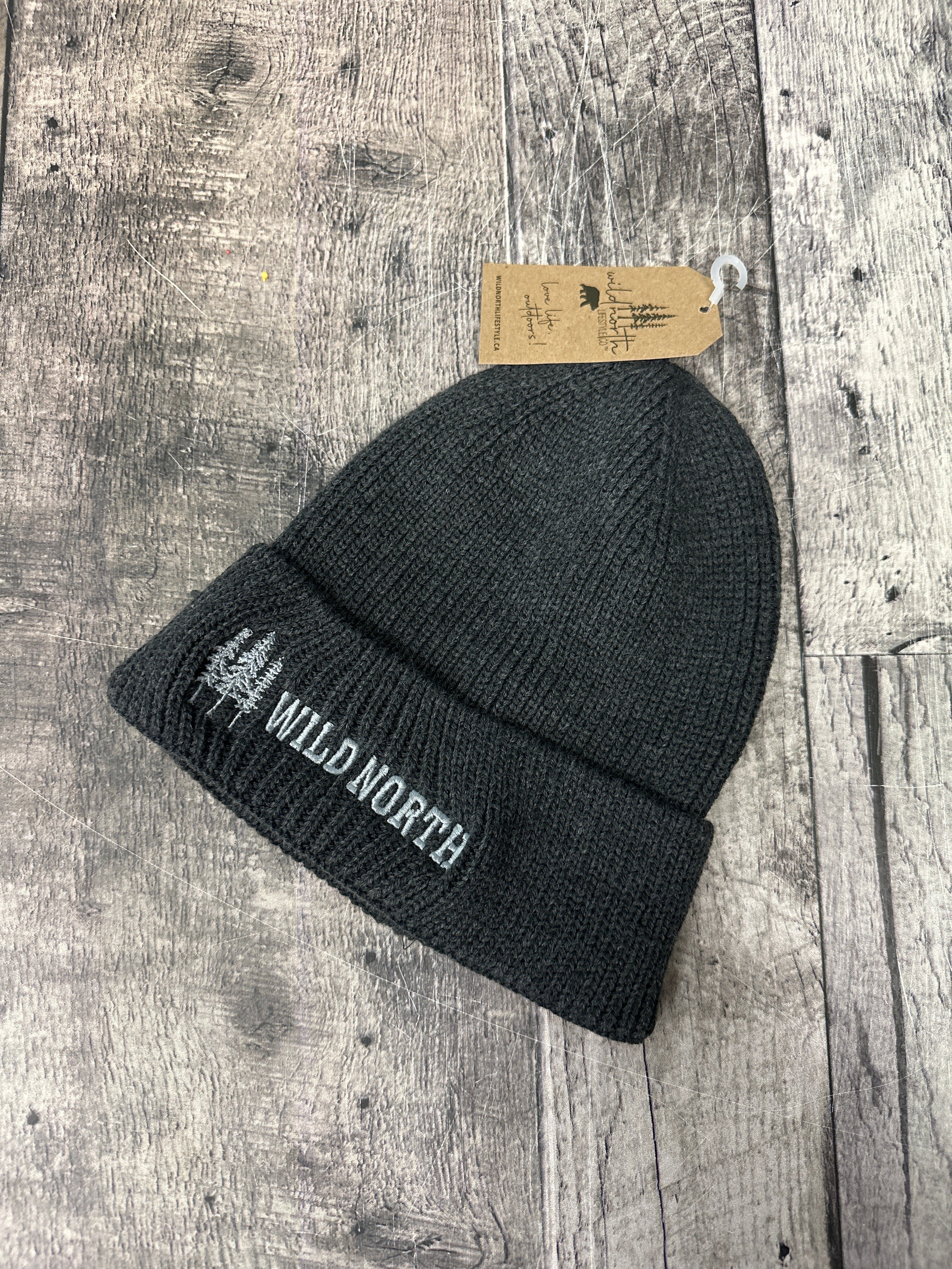 Wild North Embroidered Cuff Toque