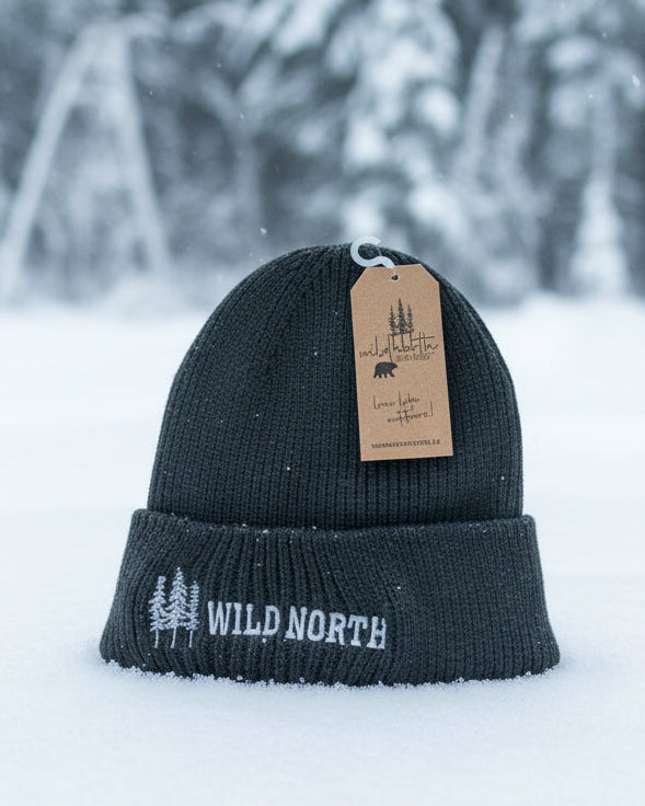 Wild North Embroidered Cuff Toque