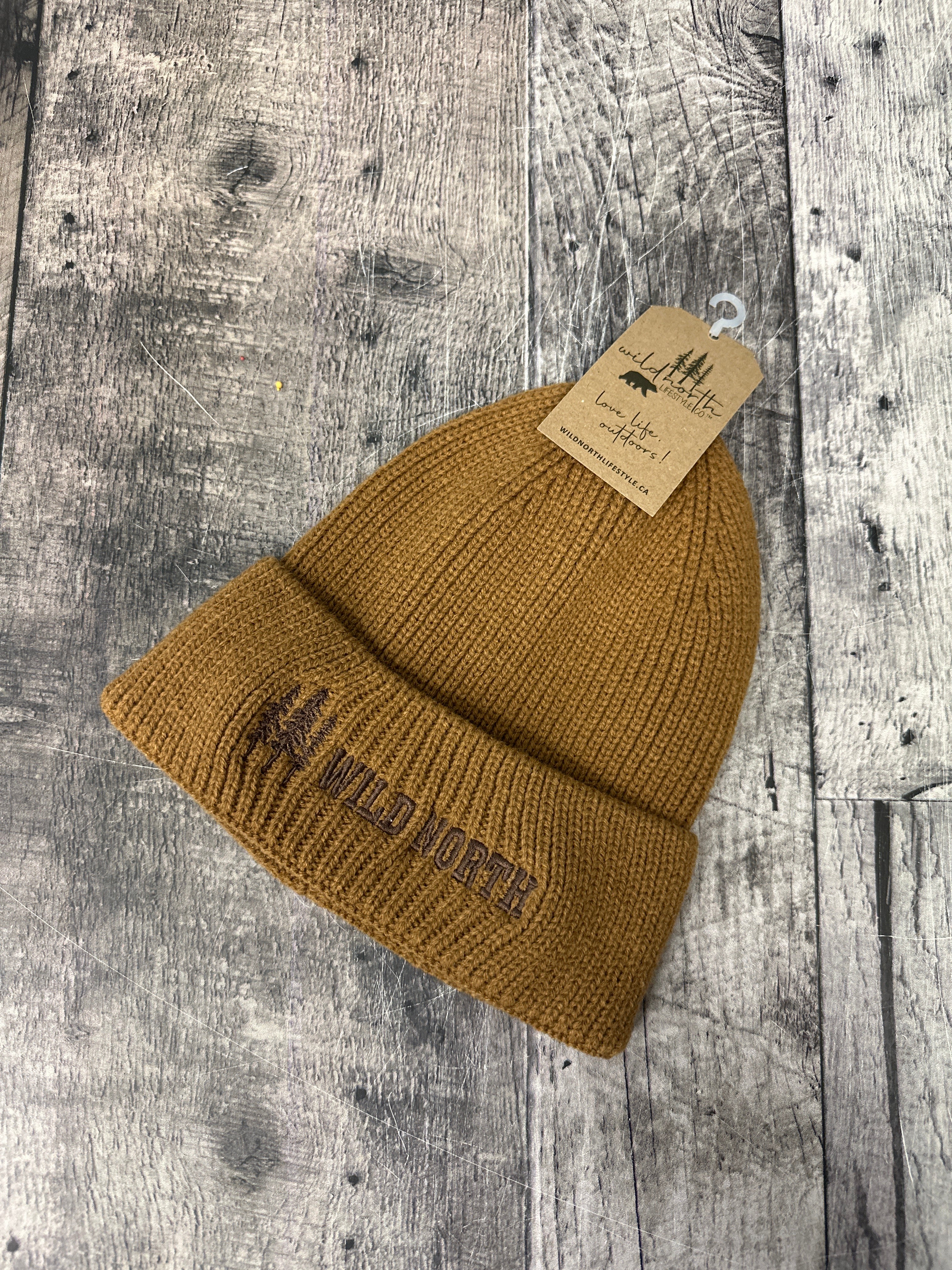 Wild North Embroidered Cuff Toque