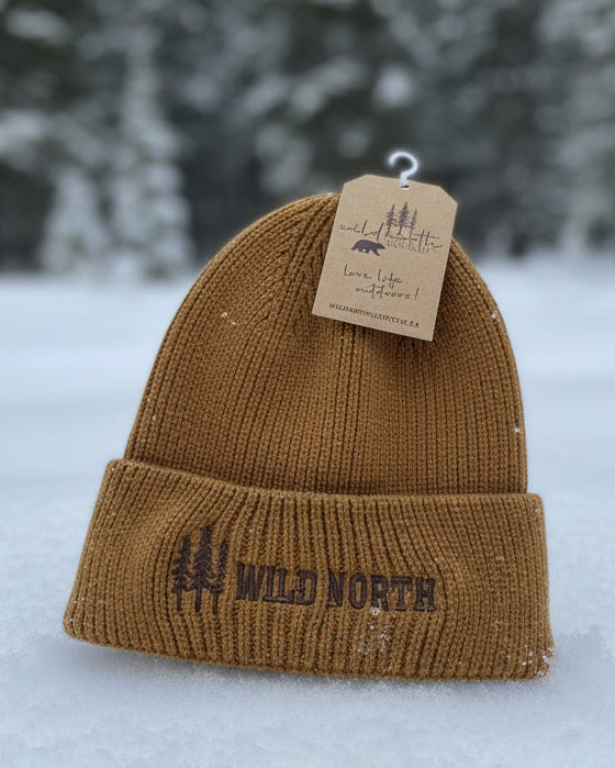 Wild North Embroidered Cuff Toque