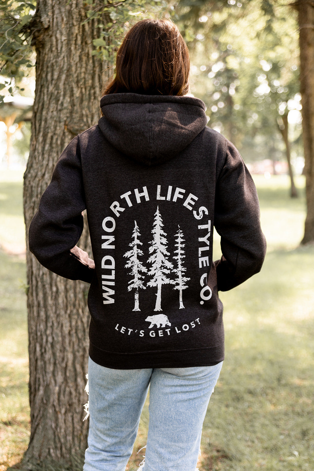 Let's Get Lost Zip Up Hoodie