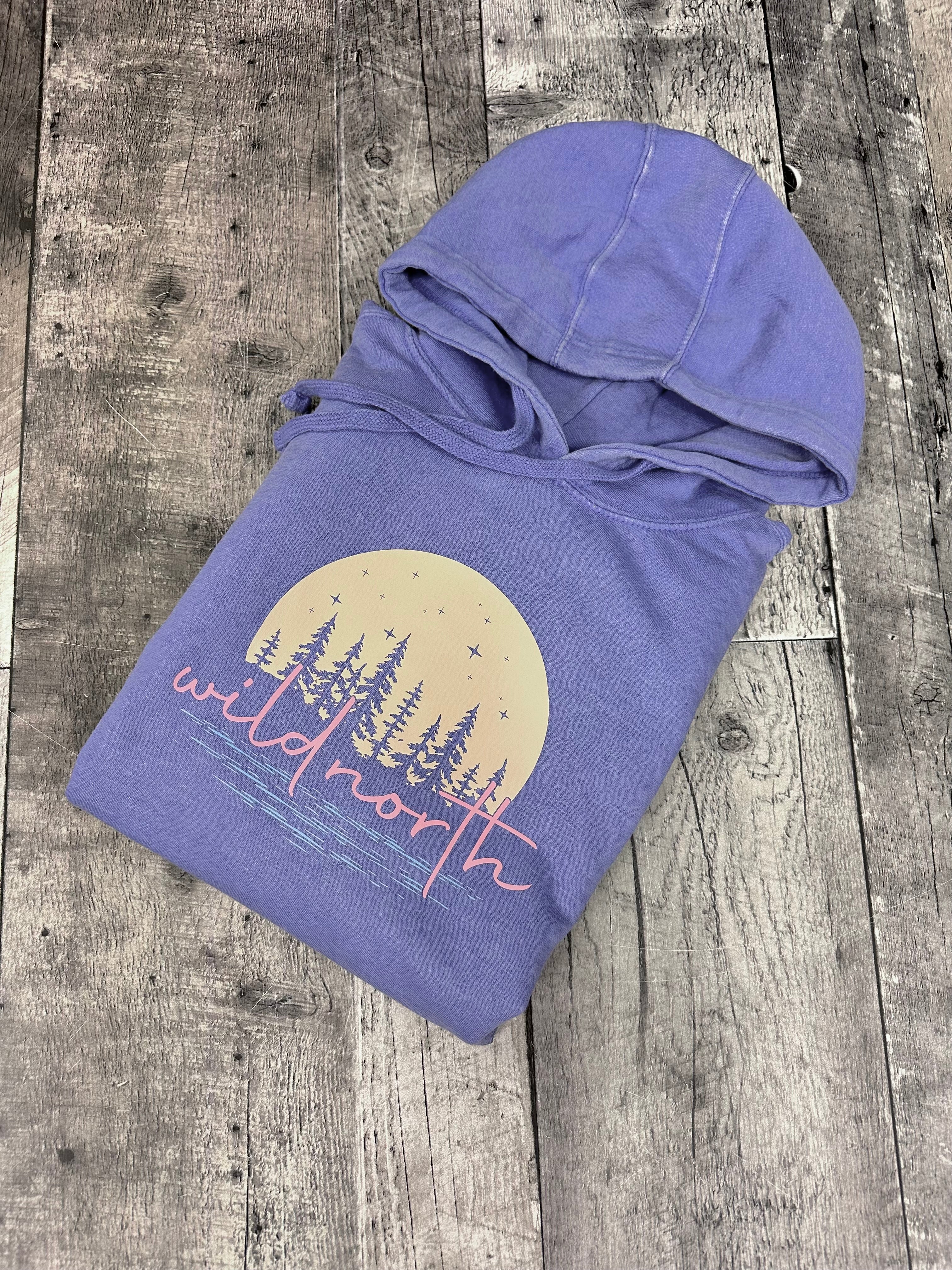 Moonmist Unisex Pigment Dye Hoodie