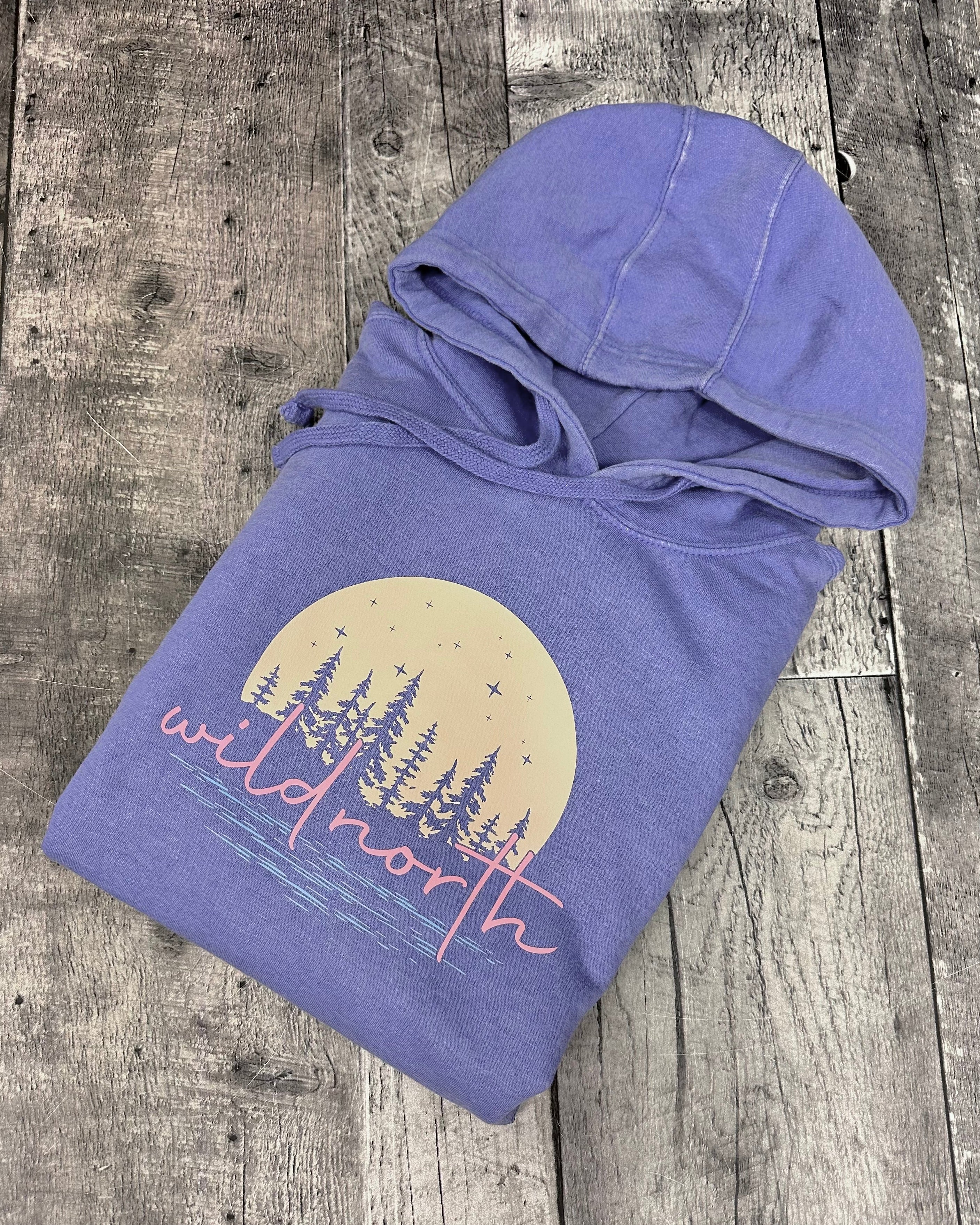 Moonmist Unisex Pigment Dye Hoodie