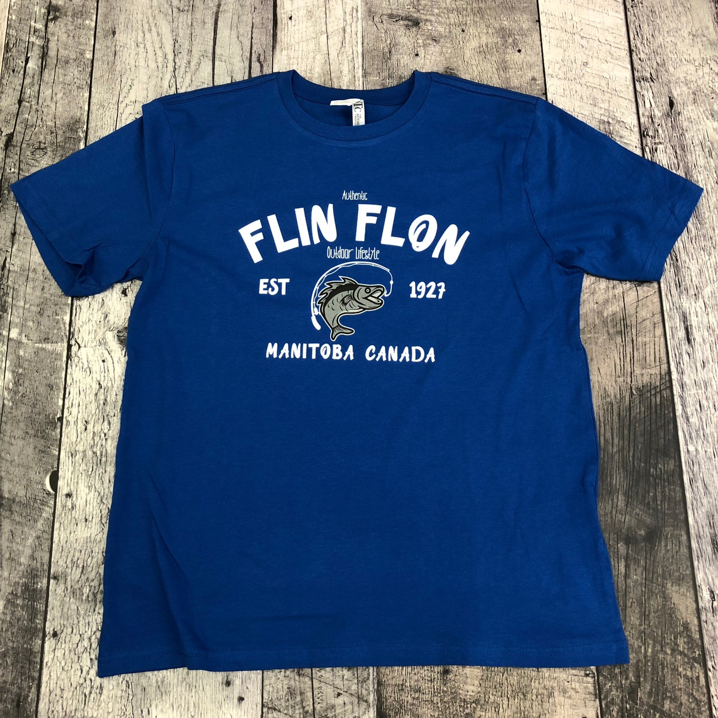 Authentic Flin Flon Fish Youth Tshirt