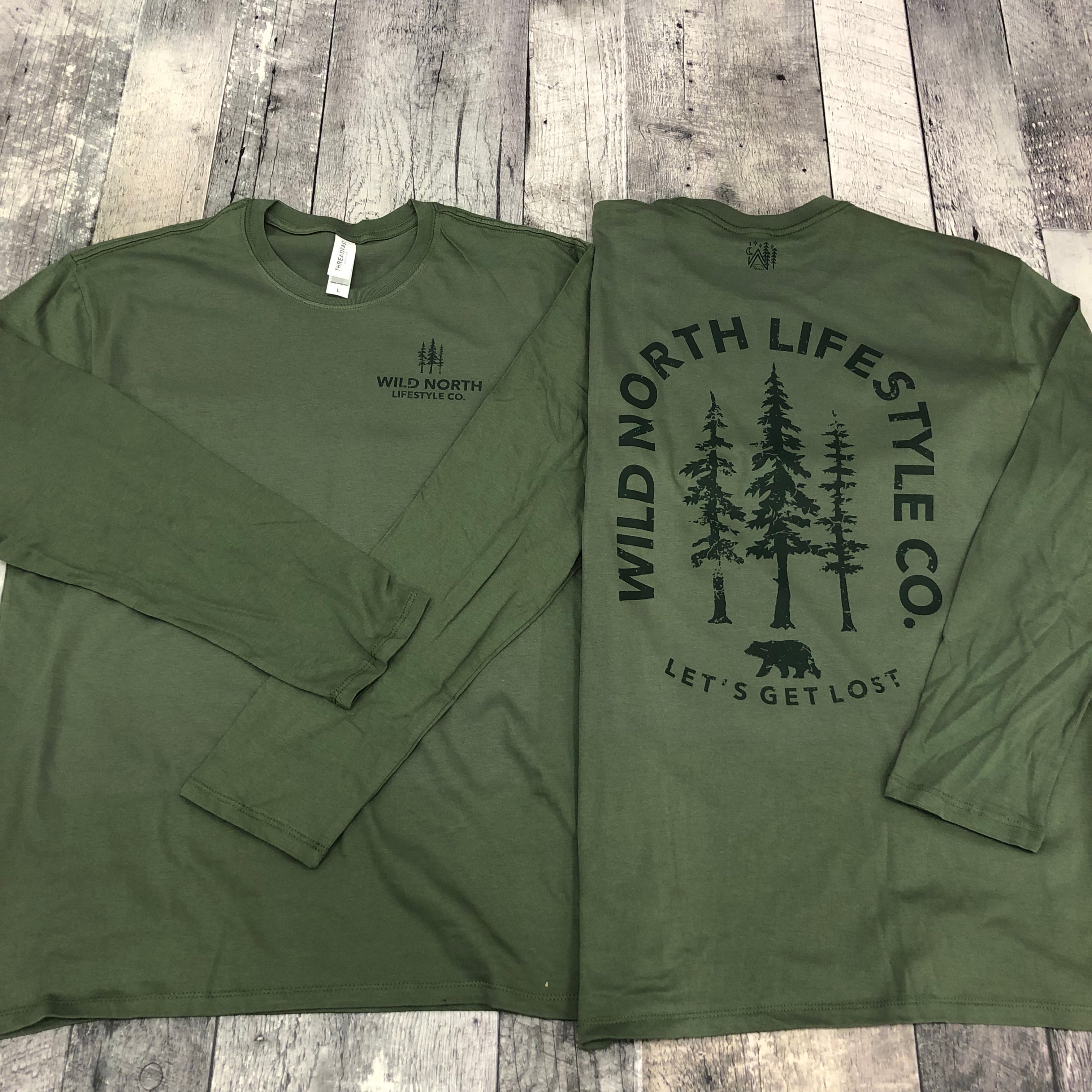 Let's Get Lost Long Sleeve T-shirt