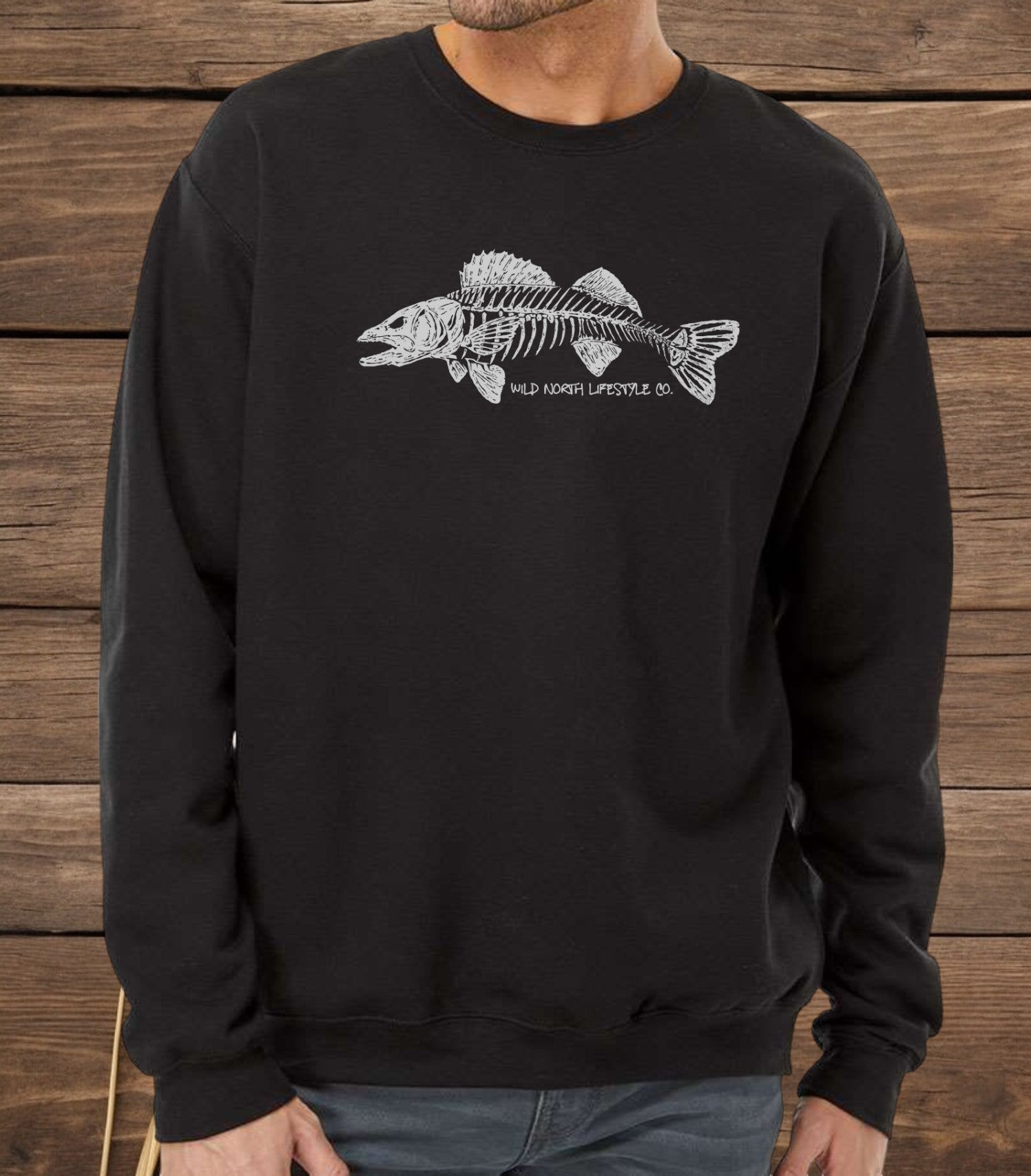 Walleye Bones Crewneck
