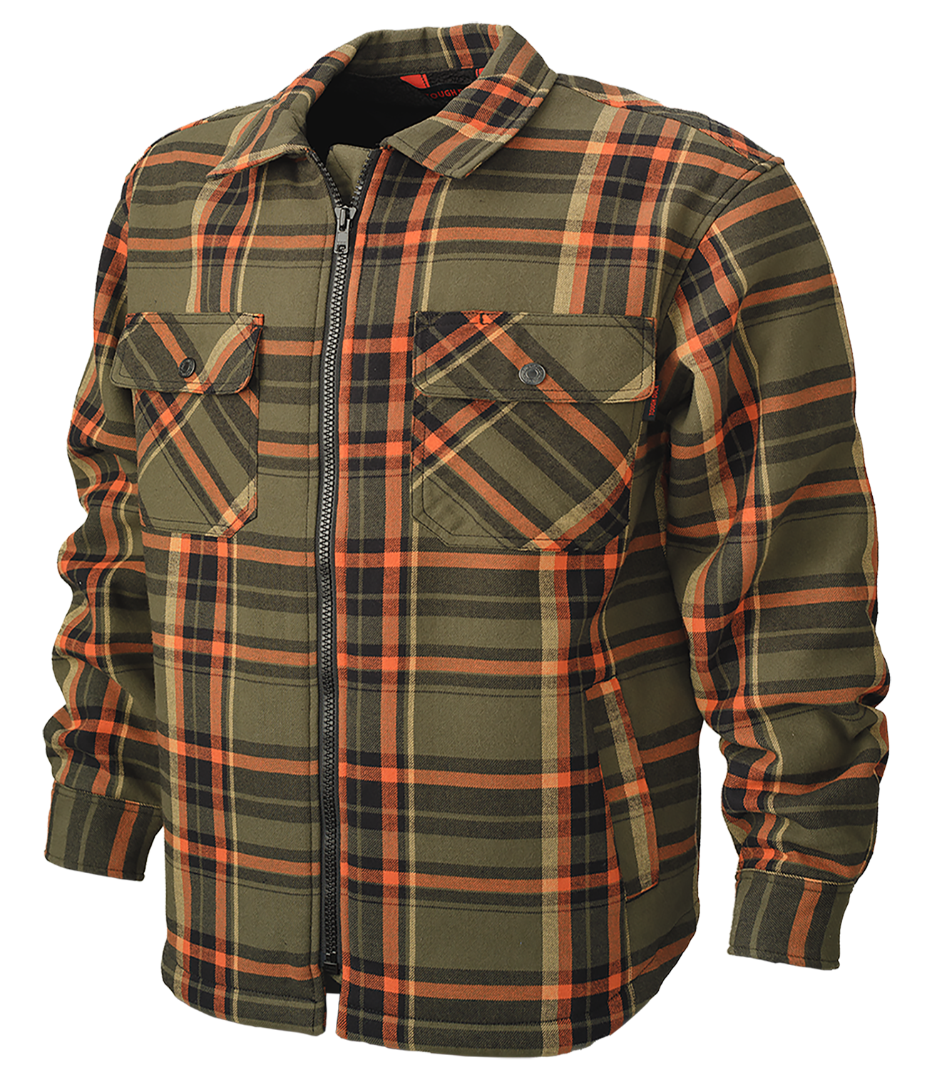 Sherpa Bonded Flannel Jac-Shirt WS15