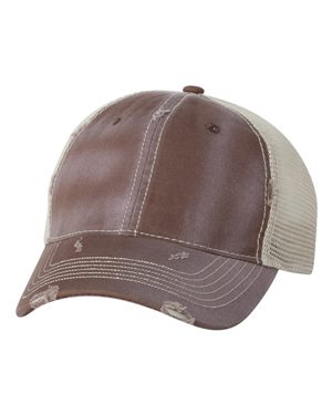 Sportsman - Bounty Dirty-Washed Mesh-Back Cap - 3150