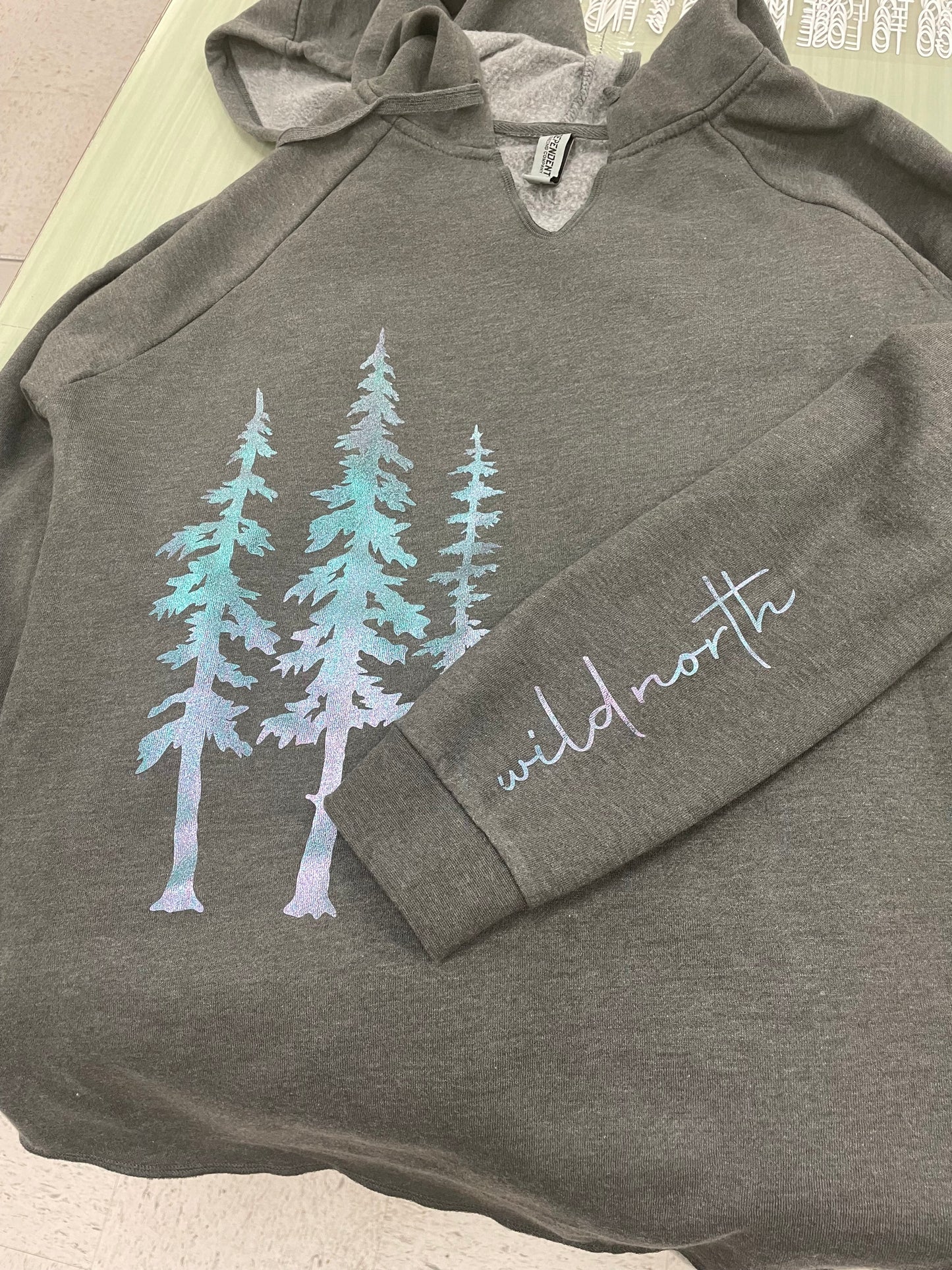 Into the Wild North Ladies Relaxed Hoodie