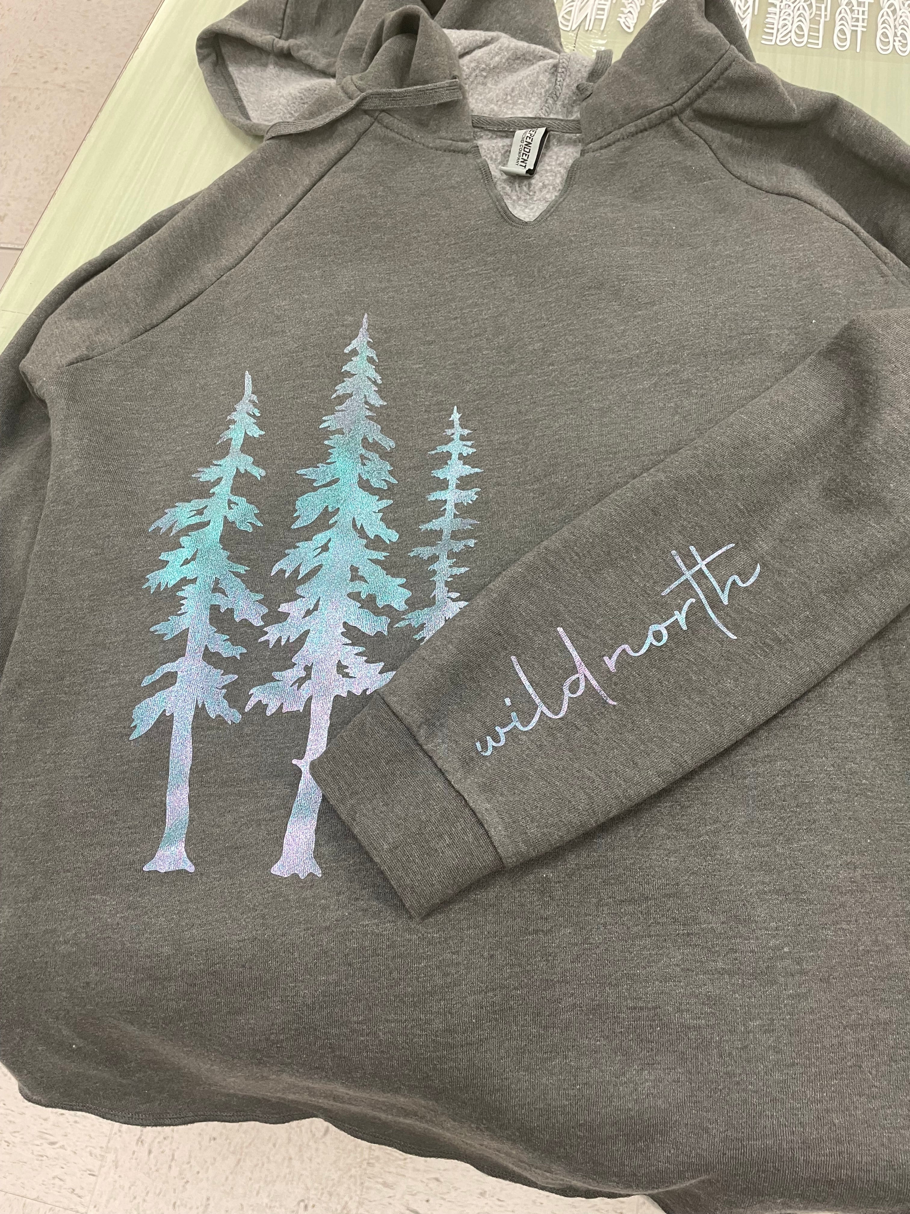 Into the Wild North Womens Relaxed Hoodie