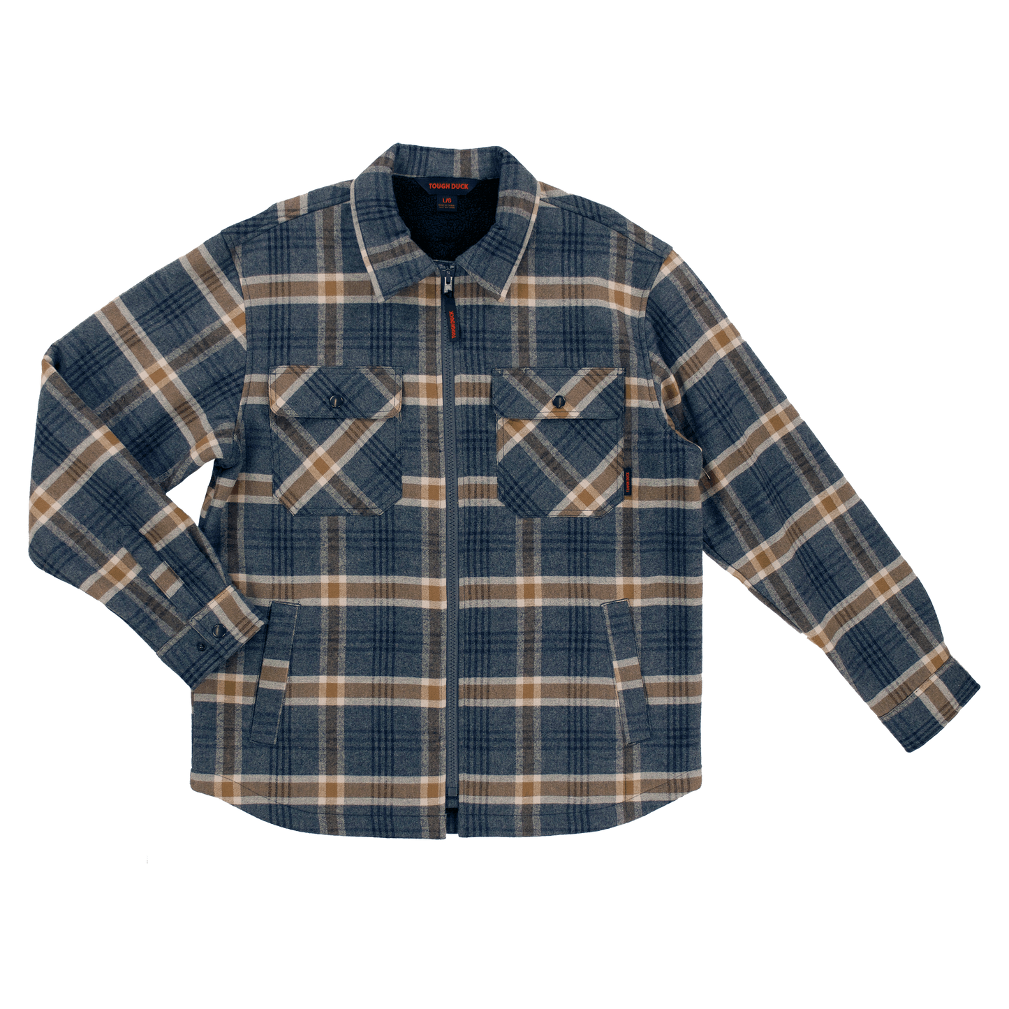 Sherpa Bonded Flannel Jac-Shirt WS15