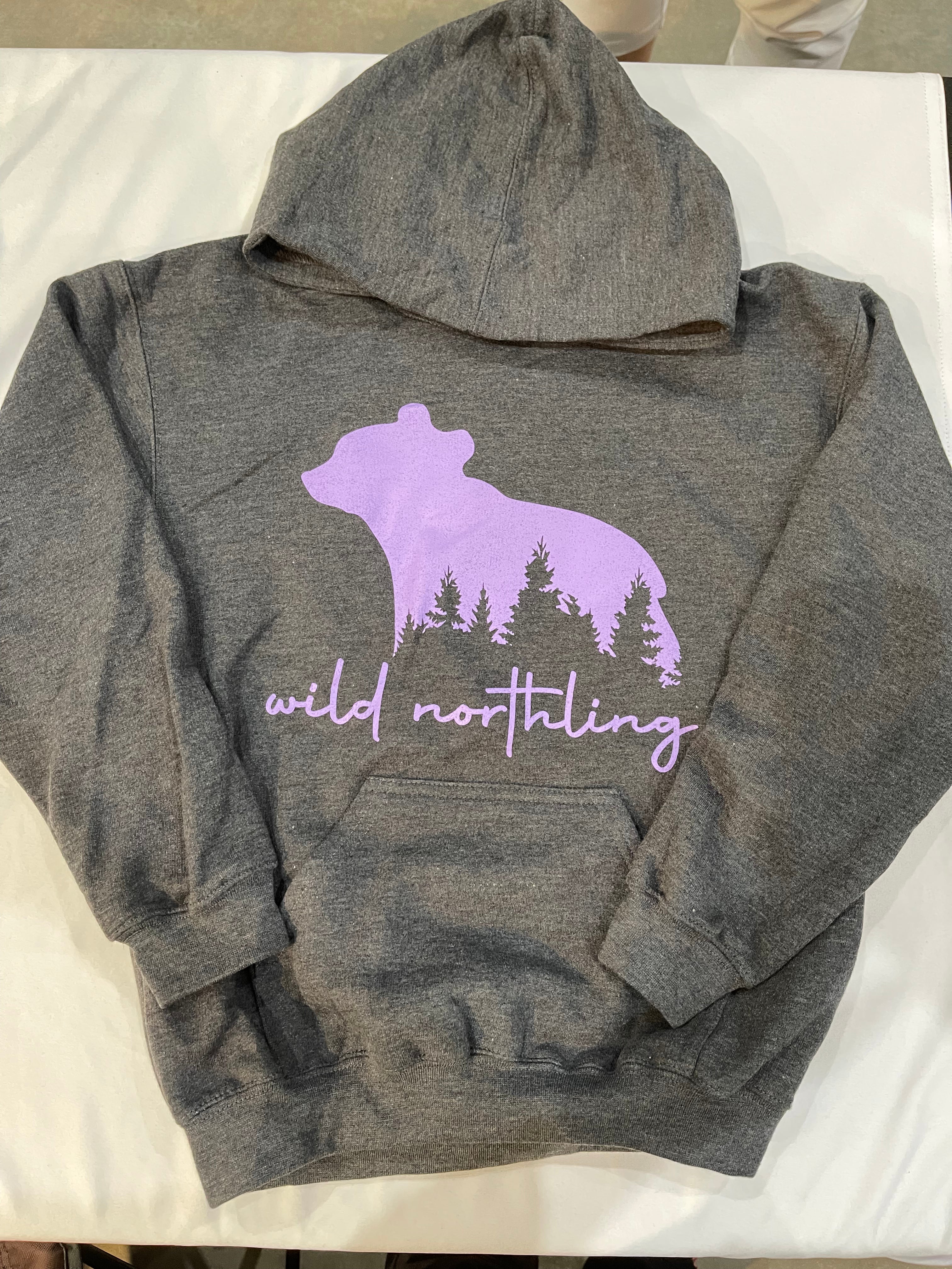Wild Northling Youth Hooded Sweatshirt