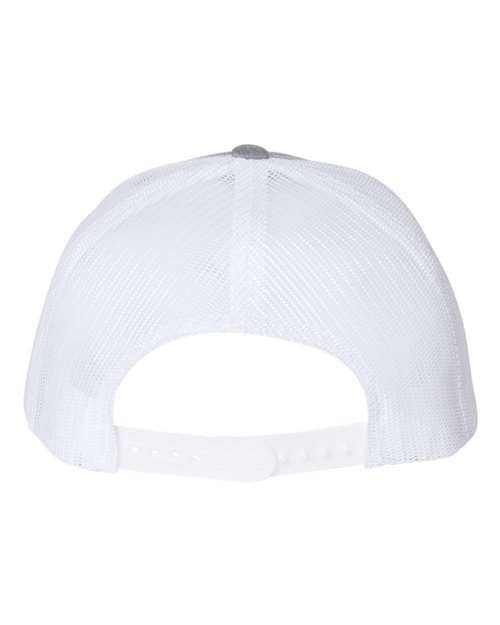 Wild North Mesh Snapback Embroidered Hat - Grey (white)