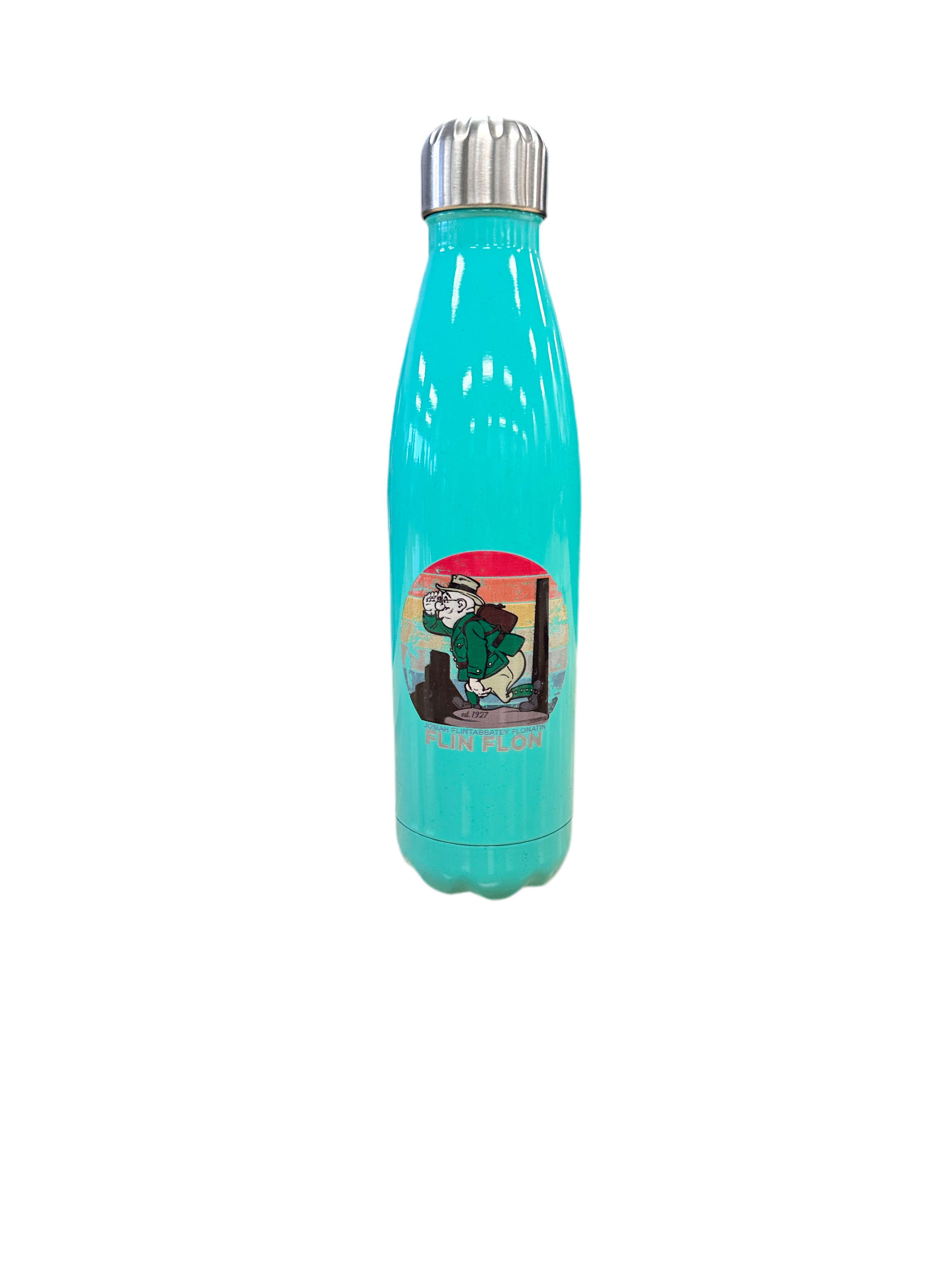 Flin Flon Flinty Skyline - Waterbottle