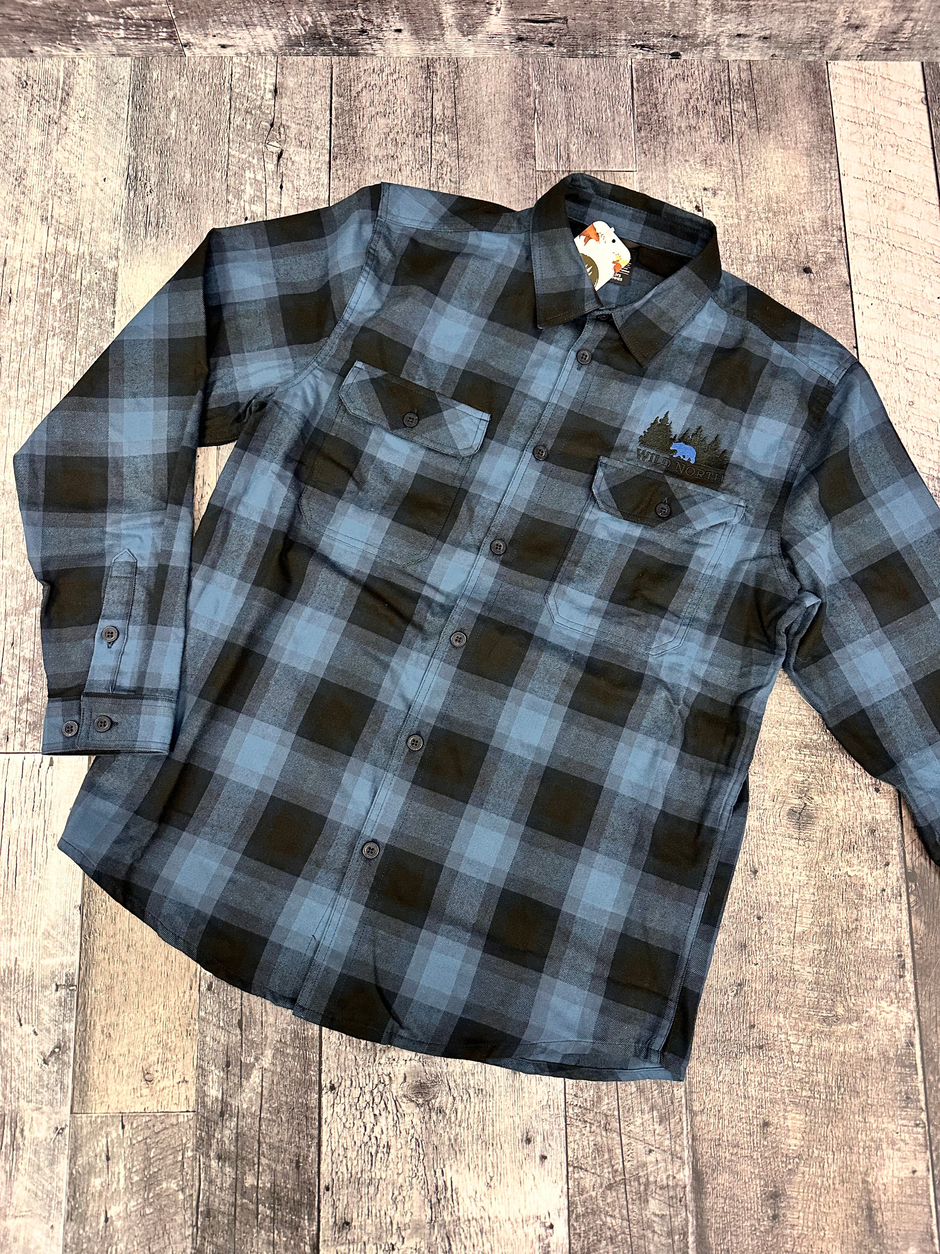Flannel Button up Long Sleeve