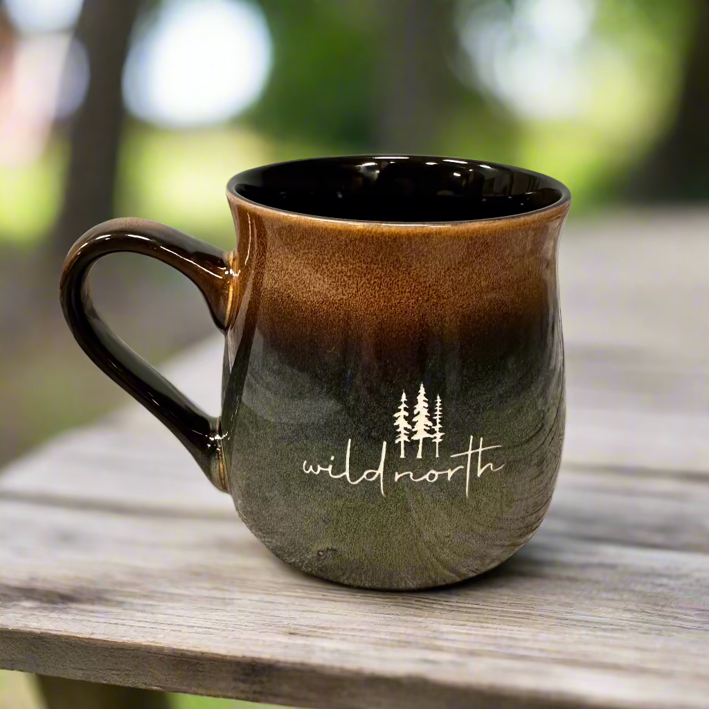 Variegated Glaze Ceramic Mug