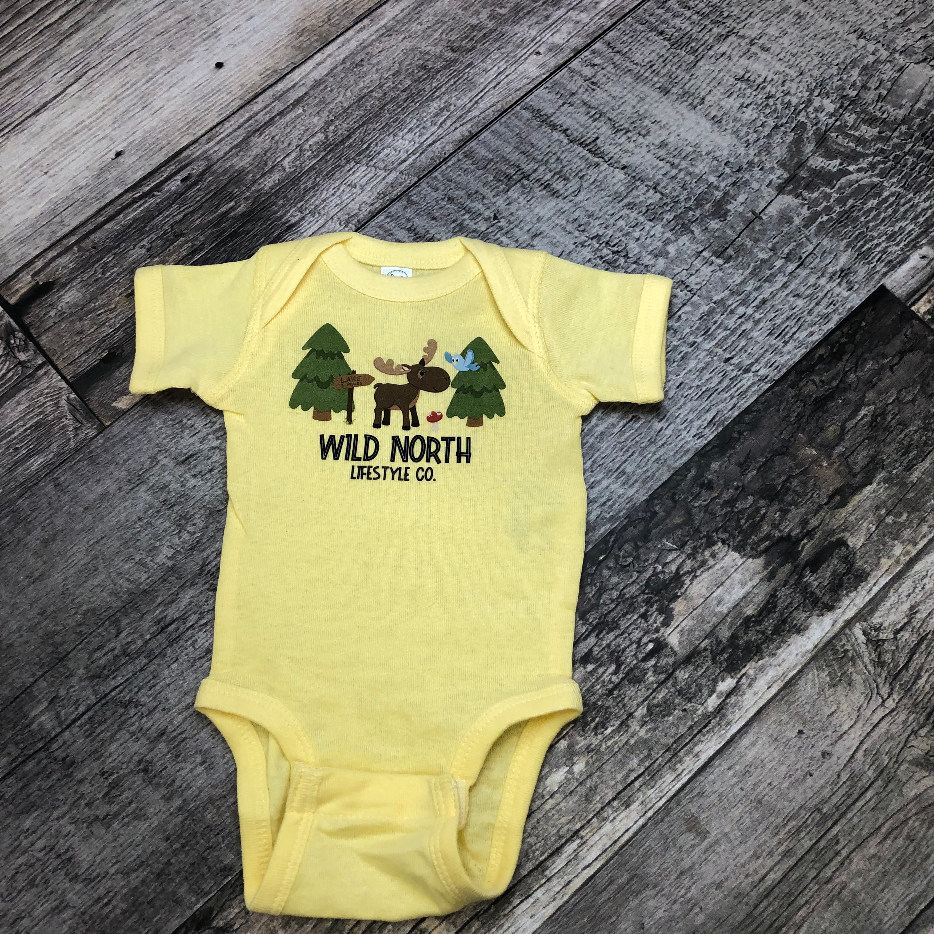 "In the forest" INFANT Onesie - Moose