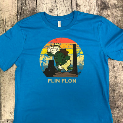 Flin Flon Flinty Skyline Youth Tshirt