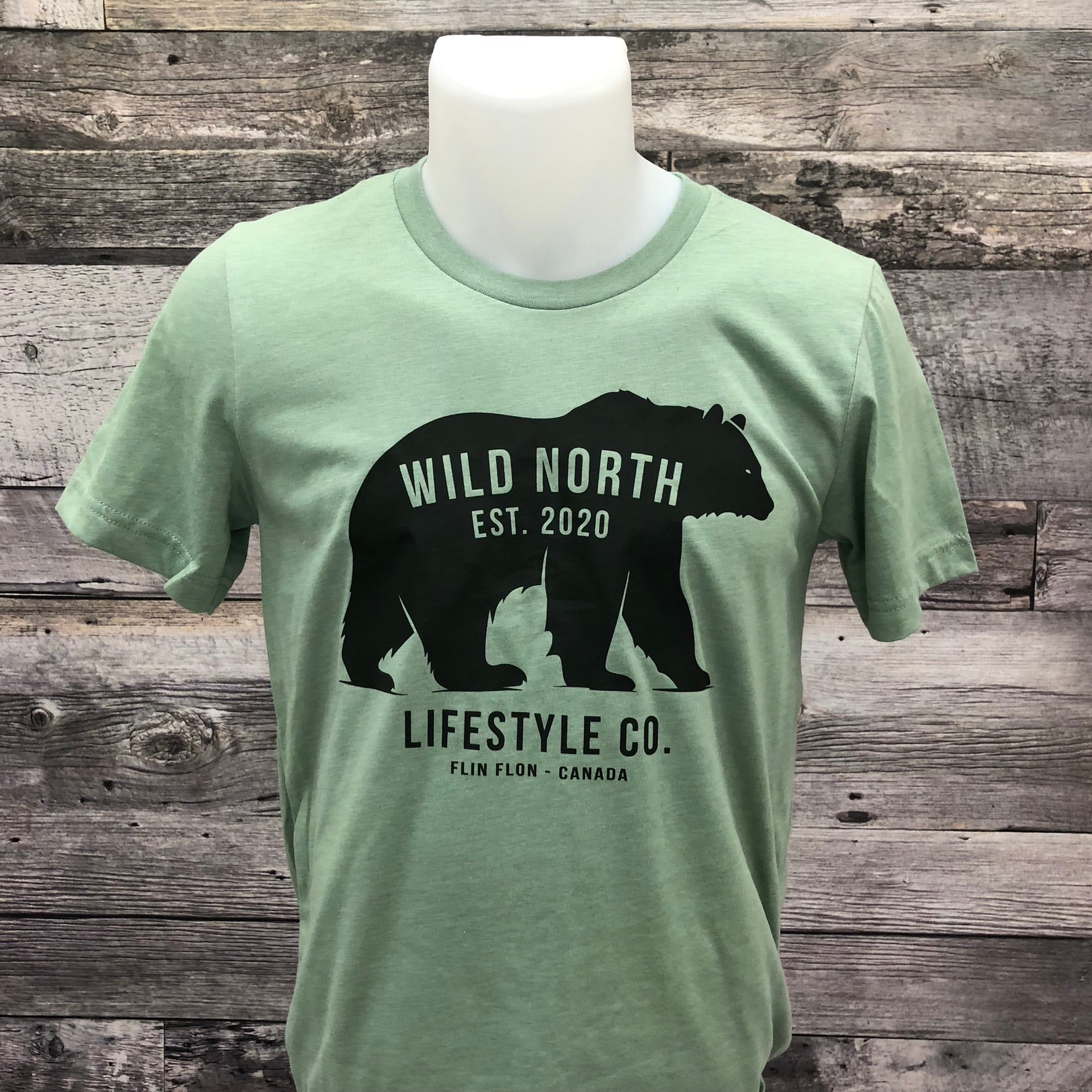 Wild North x Flin Flon - Bear - Unisex Tshirt