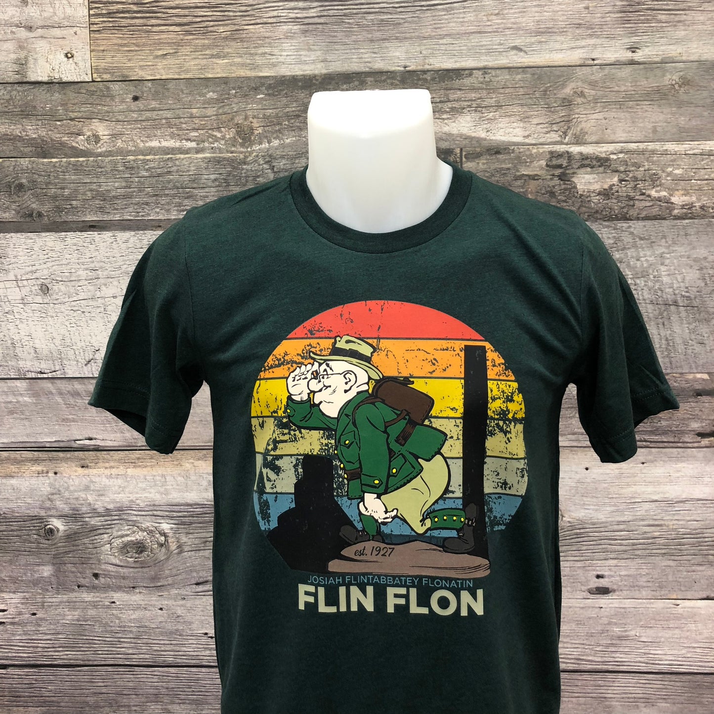Flin Flon Flinty Skyline Unisex Tshirt