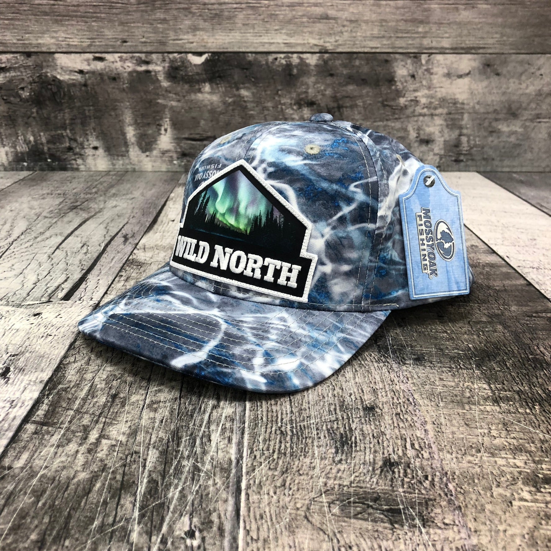 Northern Lights Patch Guide Hat - Snapbac - Dark Water