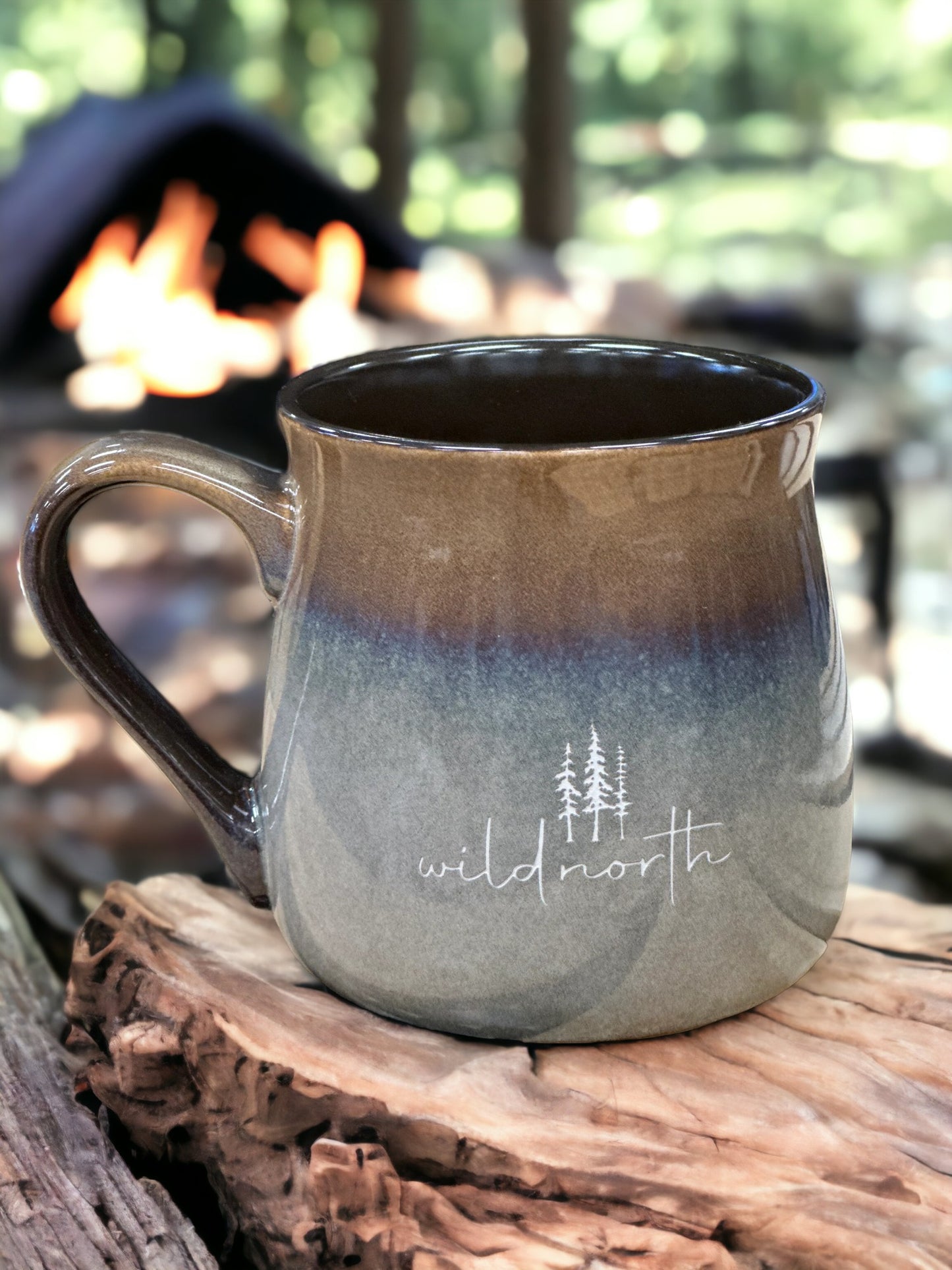 Wild North Variegated Glaze Ceramic Mug - sandbar