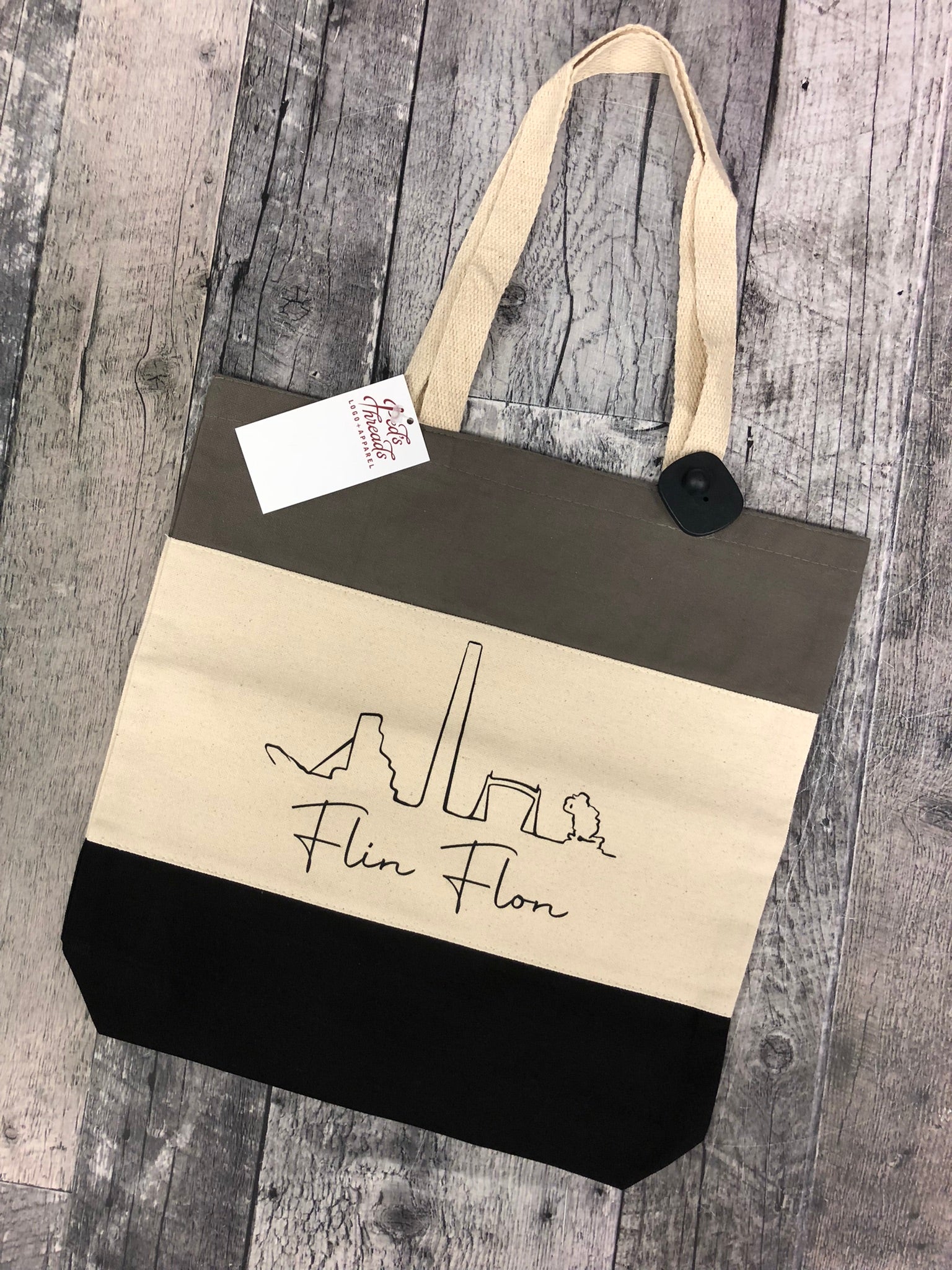 Flin Flon Skyline © Tricolor Tote