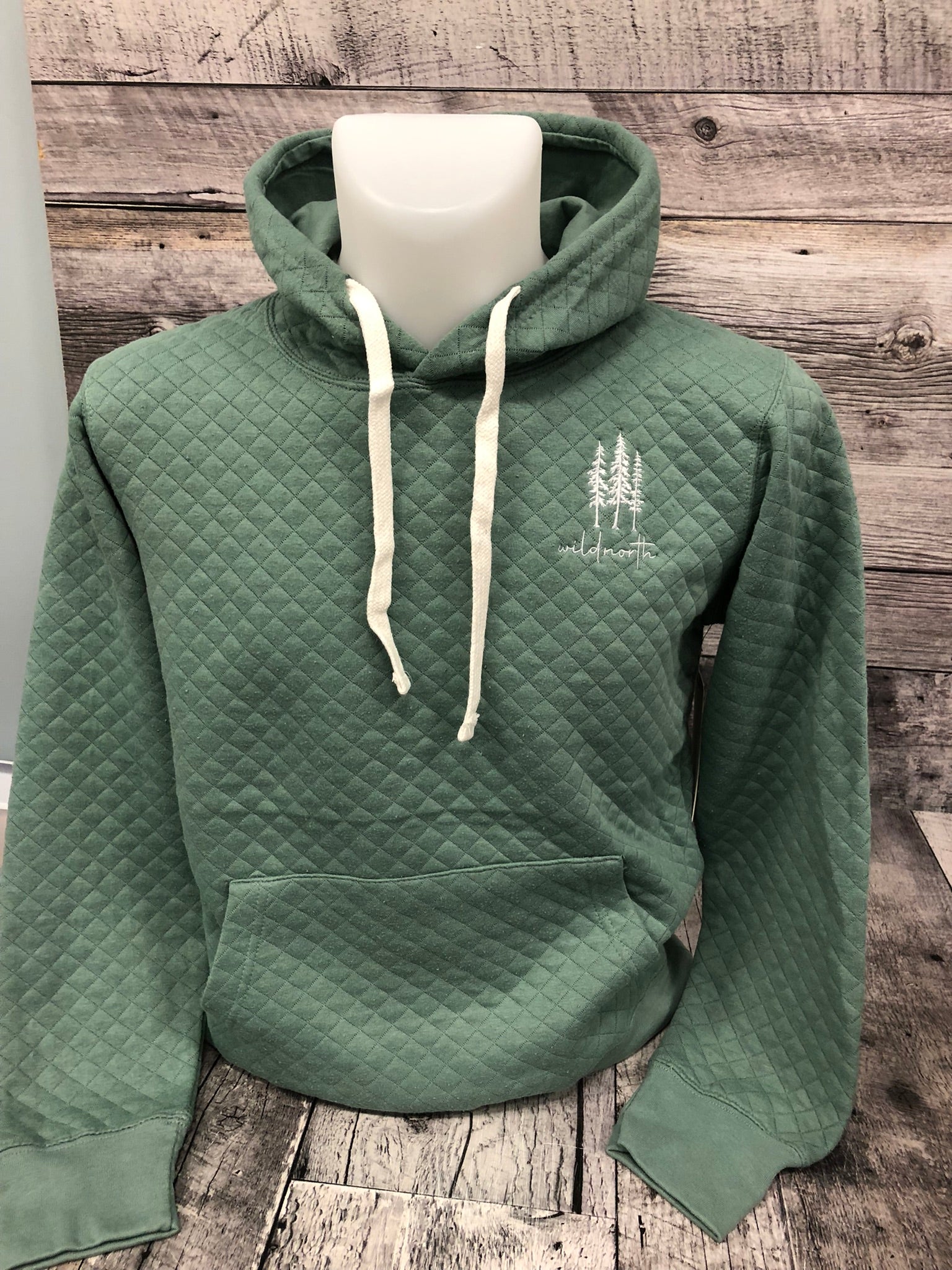 Quilt Knit Hoodie