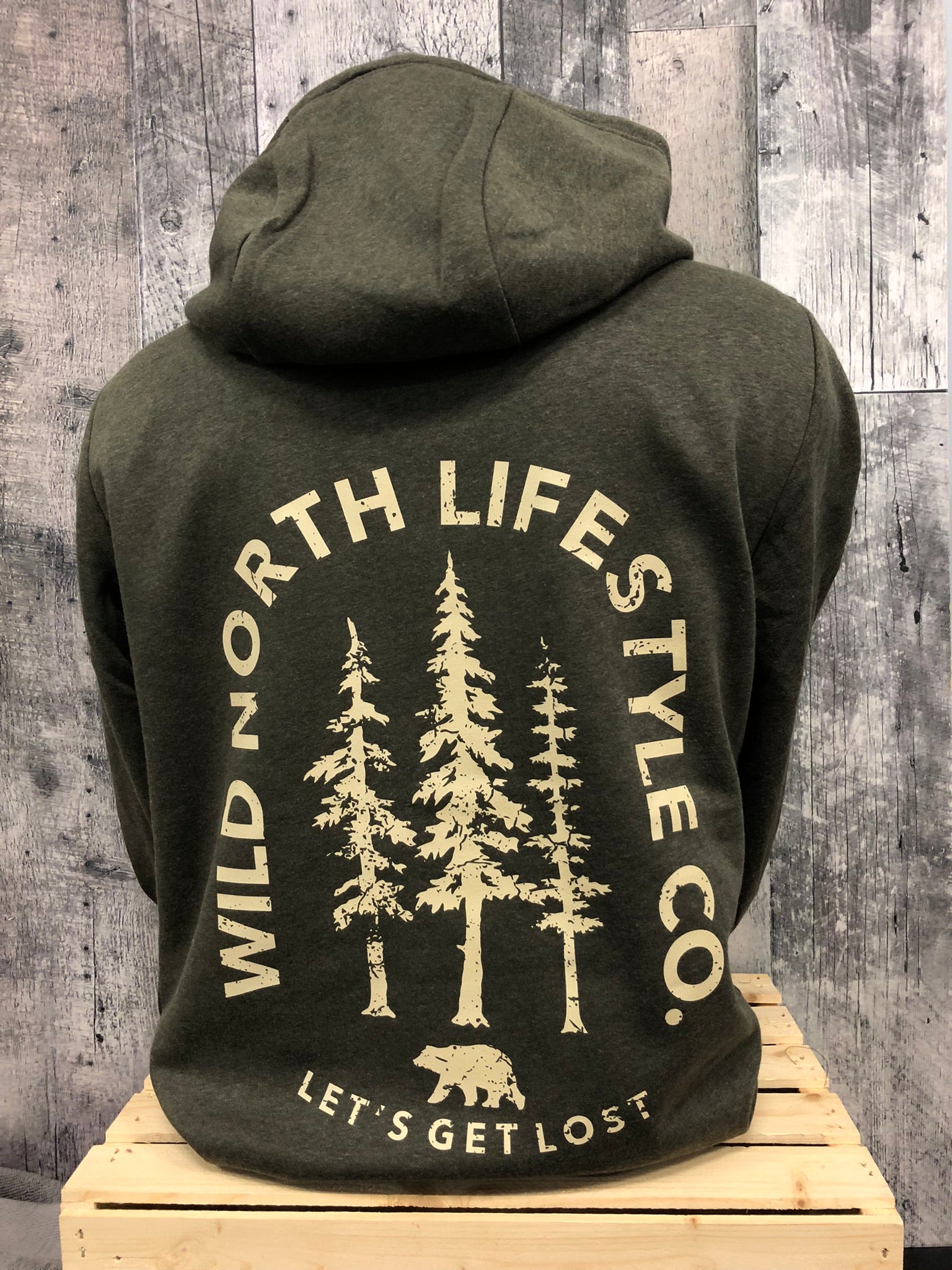 Let's Get Lost Hoodie  - Monashee Fleece