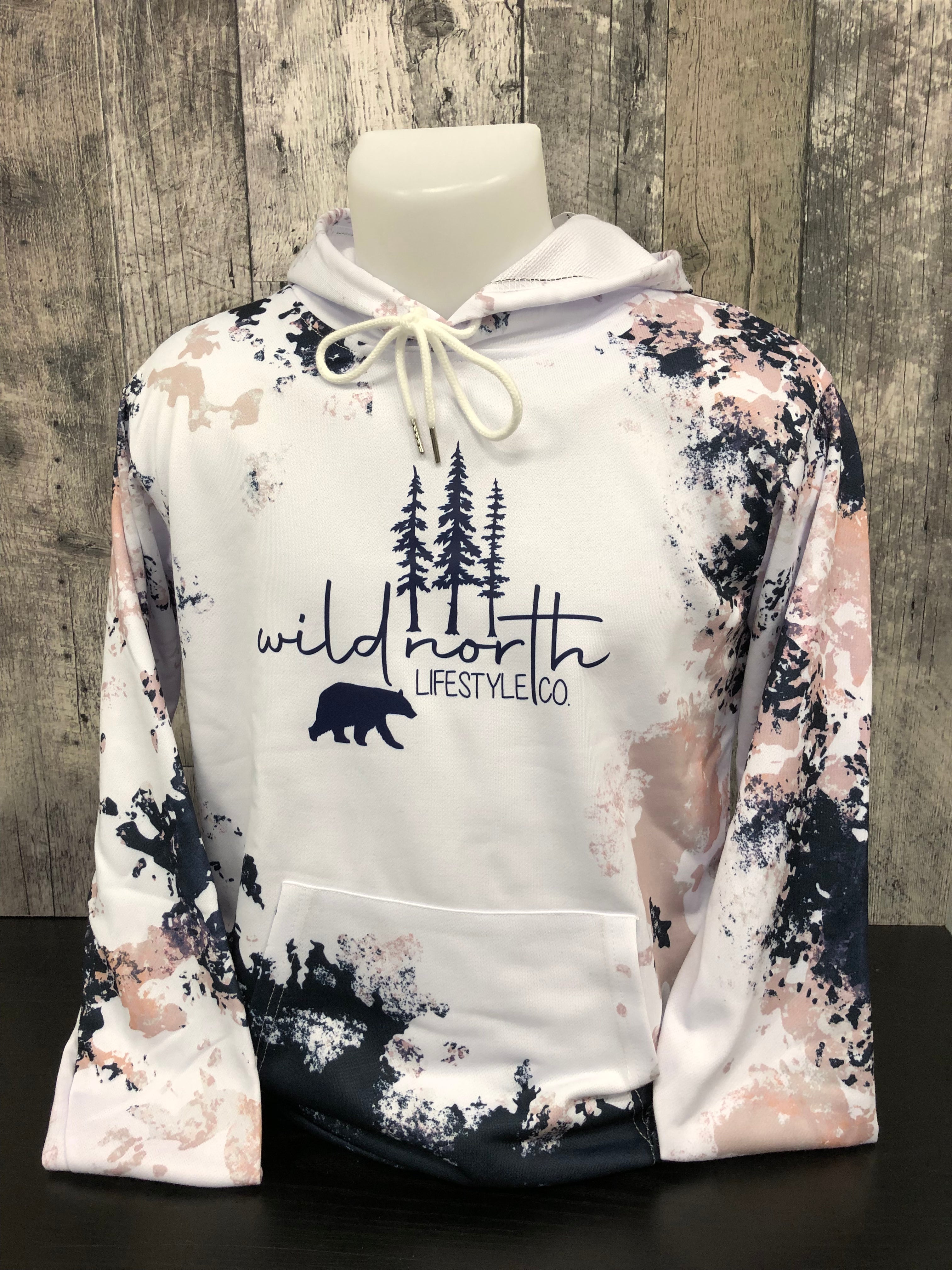 Splash Print Hoodie