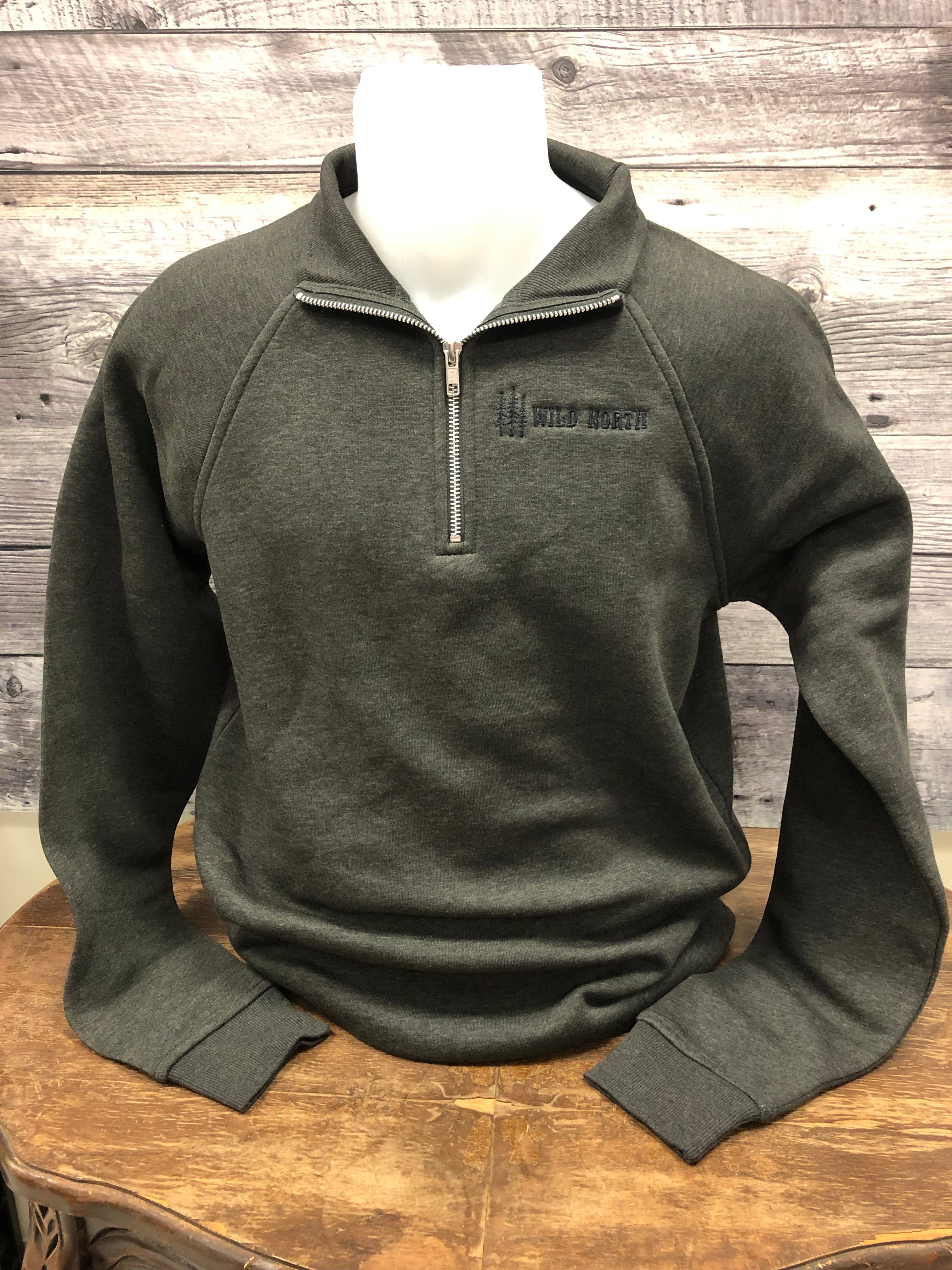 Classic Embroidered 1/4 Zip Pullover