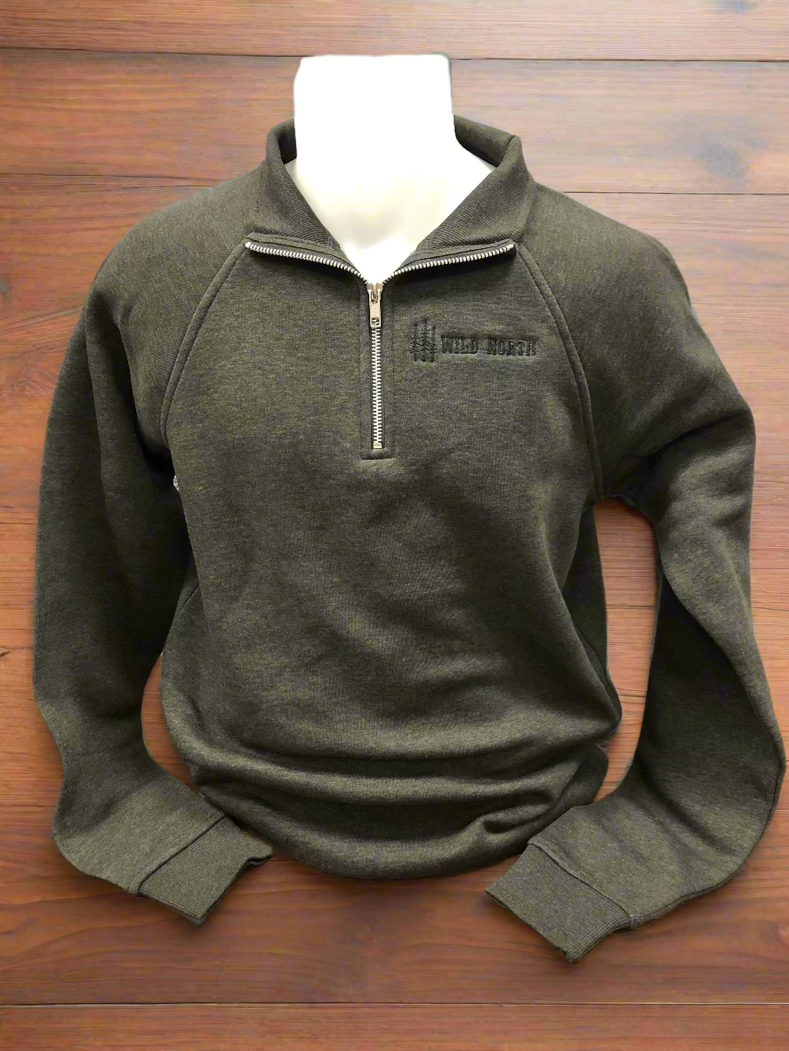 Classic Embroidered 1/4 Zip Pullover