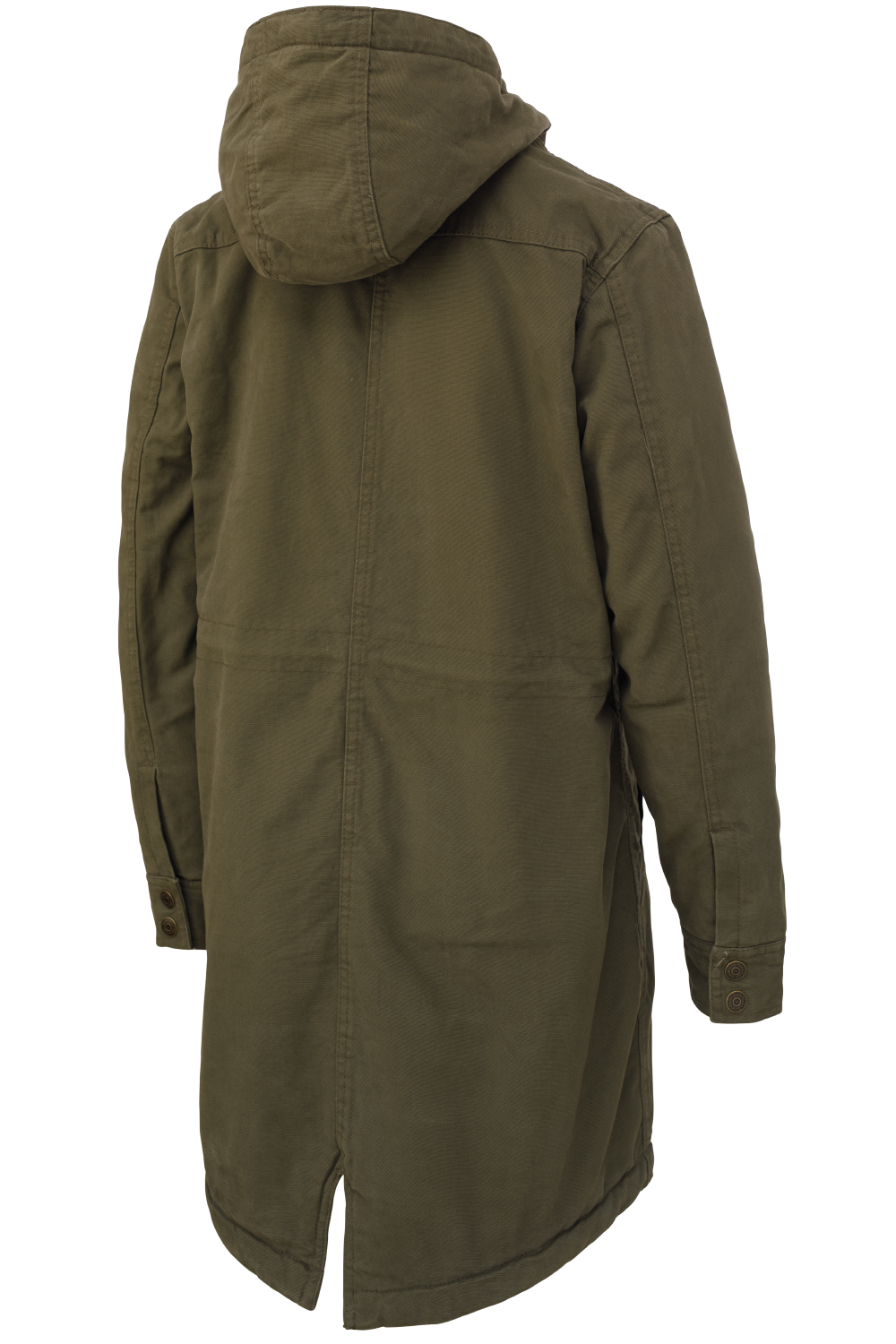 WOMEN'S Sherpa Lined Duck Jacket - Olive