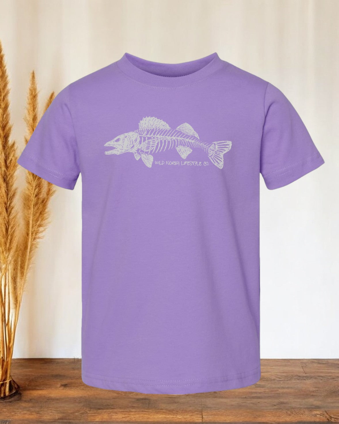 Walleye Bones Toddler Tshirt