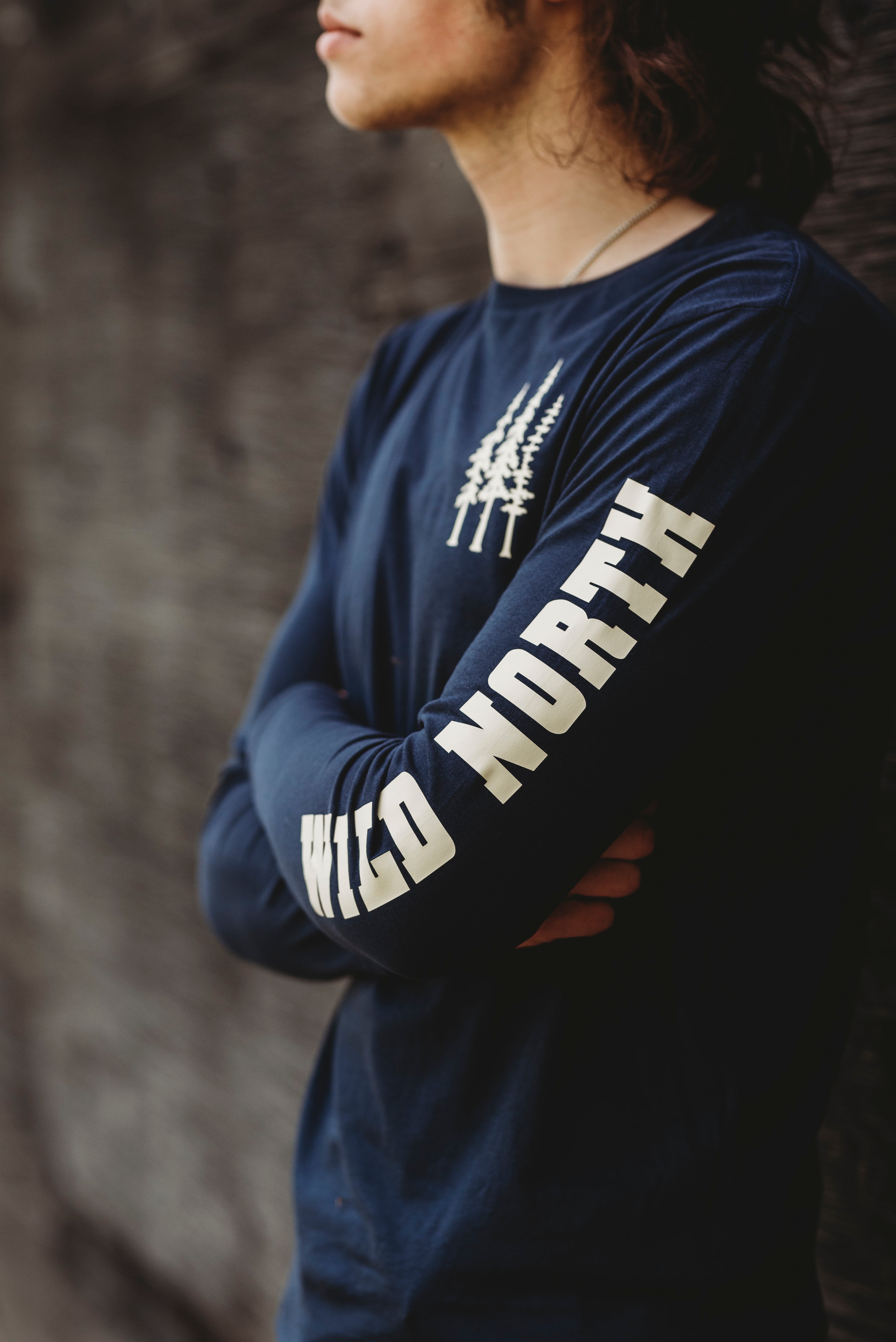 Mini Trio Tree Block Long Sleeve