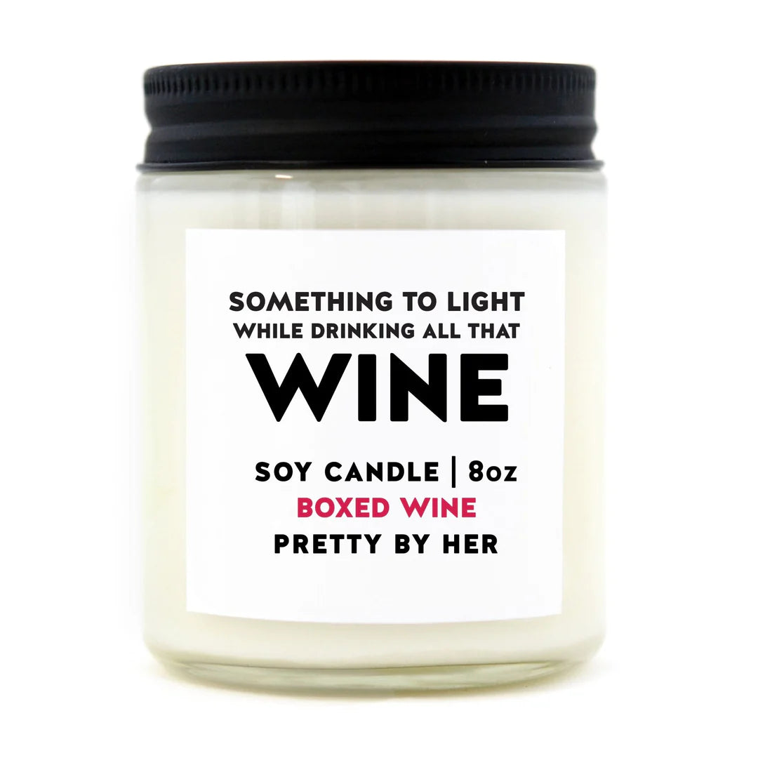 DRINKING ALL THAT WINE | SOY WAX CANDLE