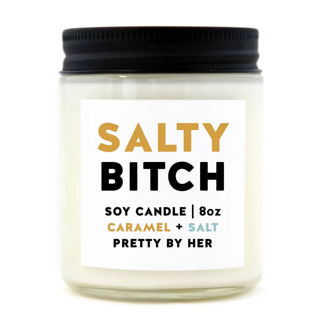 SALTY BITCH | SOY WAX CANDLE