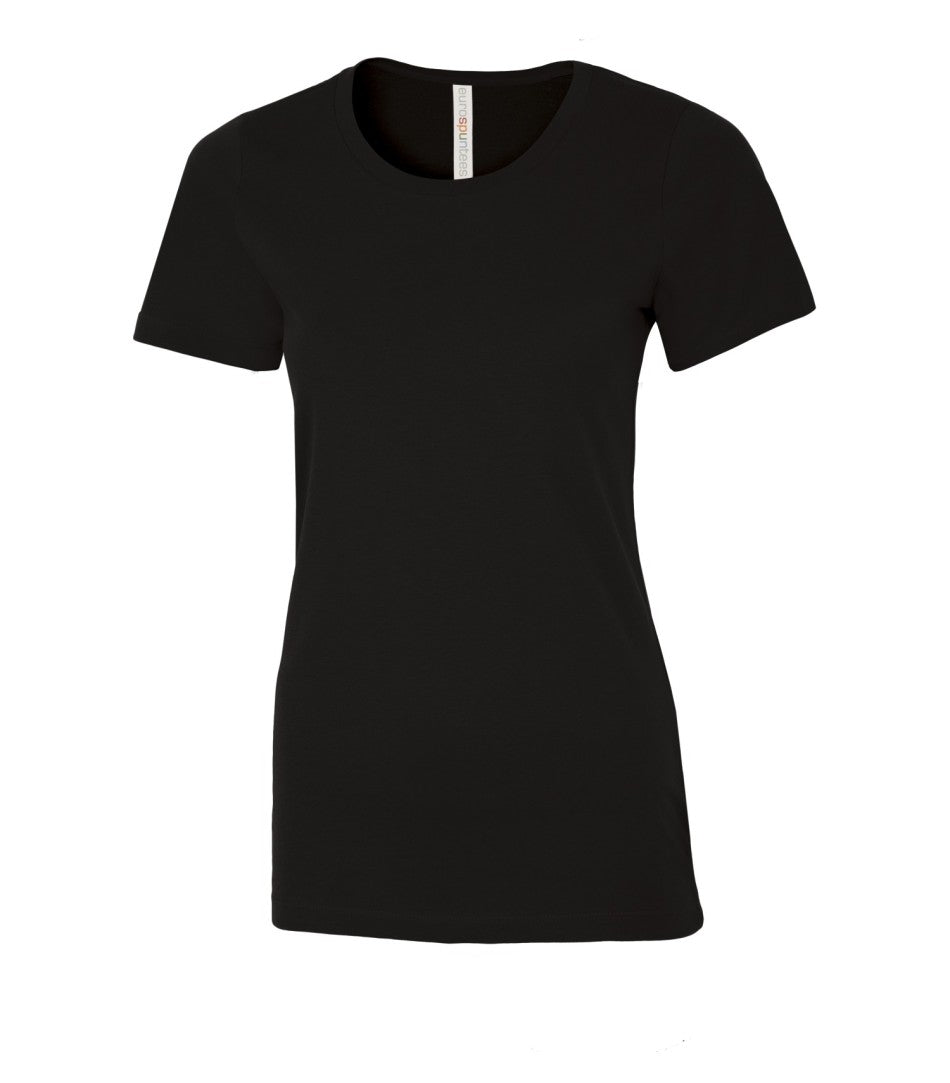 ATC™ EUROSPUN® RING SPUN PREMIUM COLORS LADIES' TEE. ATC8000L