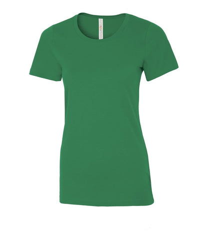 ATC™ EUROSPUN® RING SPUN PREMIUM COLORS LADIES' TEE. ATC8000L